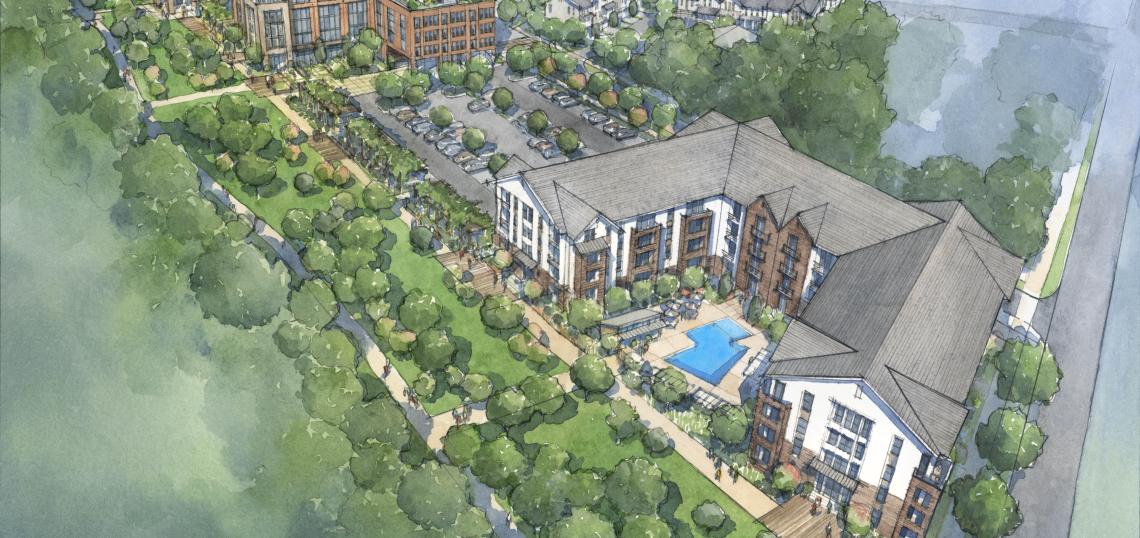 Near BeltLine’s Westside Trail, 325 apartments, townhomes pitched